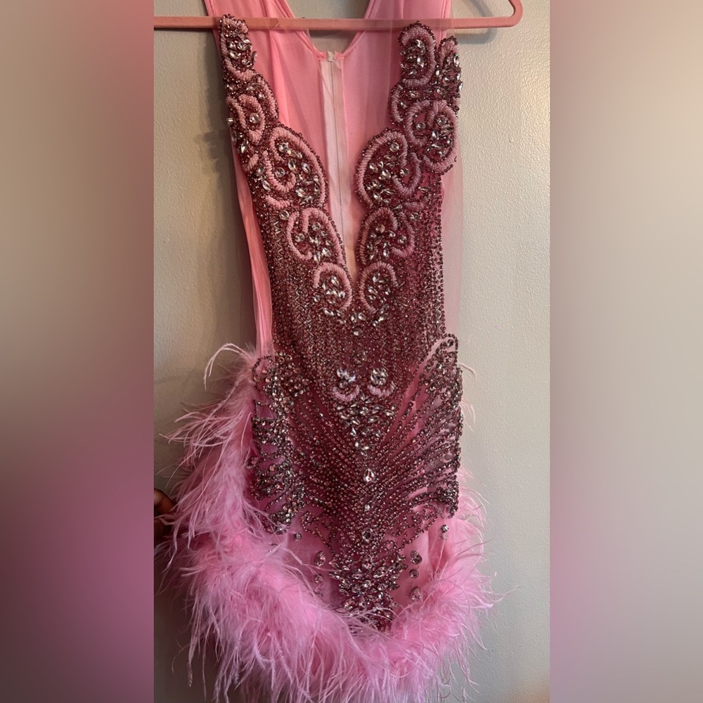 Pink diamond birthday dress